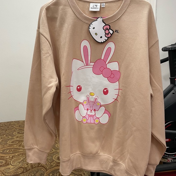 Hello Kitty Tan Sweatshirt - Picture 2 of 5